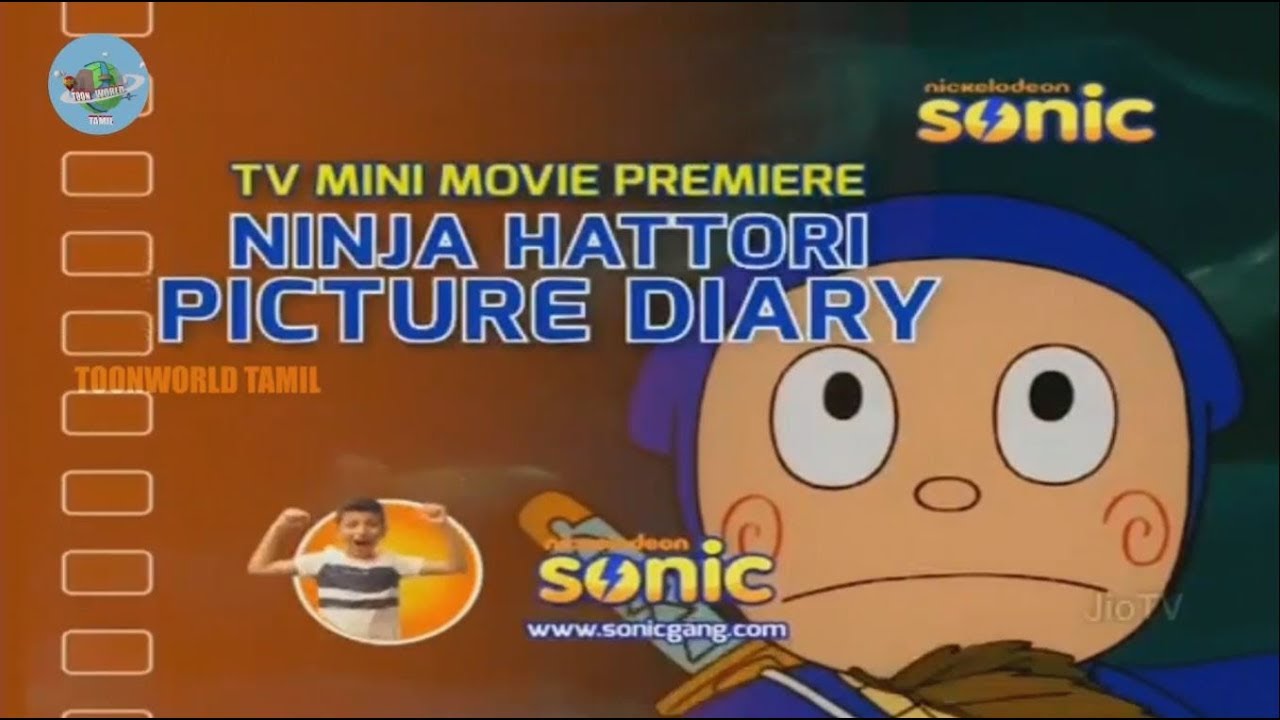 Ninja Hattori: Picture Diary (1982) Multi Audio [Hindi-Tam-Tel-Kan-Ben-Mar-Mal] 576p HQ TV-DL | 10bit HEVC