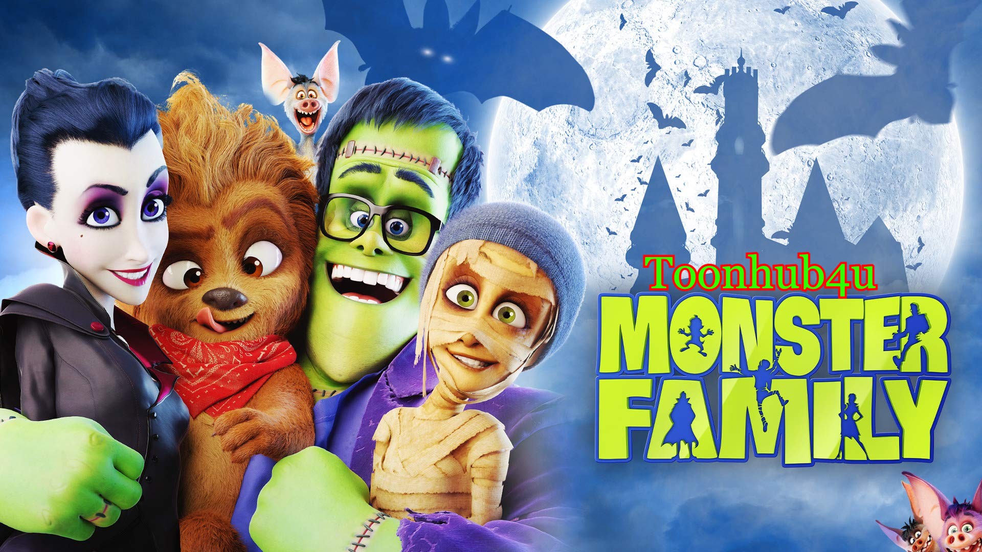 Monster Family 2 (2021) [English-Hindi] Dual Audio 720p HD